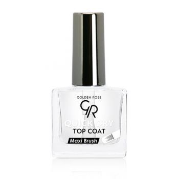 Top Coat cu Uscare Rapida Quick Dry Golden Rose, 10.5ml ieftina