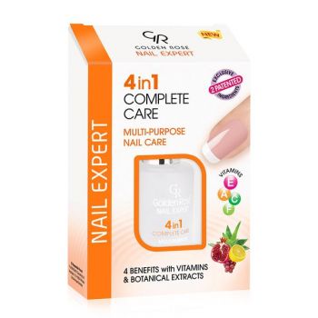 Tratament pentru Unghii Multifunctional 4 in 1 Golden Rose, 11ml ieftin