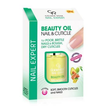 Ulei pentru Unghii si Cuticule Beauty Oil Golden Rose, 11ml ieftin