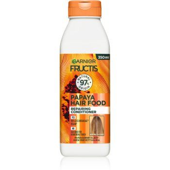 Garnier Fructis Papaya Hair Food balsam regenerator pentru par deteriorat