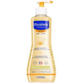 Mustela Bébé Dry Skin ulei de curatare pentru nou-nascuti si copii