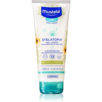 Mustela Bébé gel calmant de curatare pentru piele atopica