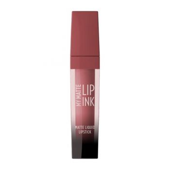 Ruj Lichid My Matte Lip Ink 04 Golden Rose, 5ml ieftin