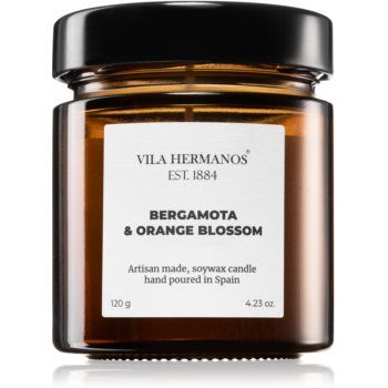 Vila Hermanos Apothecary Bergamot & Orange Blossom lumânare parfumată