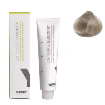 Vopsea pentru Par Blond Ilusionyst Nr. 12/21 Silver Grey Yunsey, 60ml Vopsea pentru Par Blond Ilusionyst Nr. 12/21 Silver Grey Yunsey, 60ml