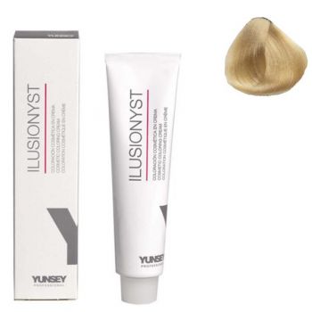 Vopsea Permanenta pentru Par Ilusionyst Nr. 10/30 Blond Auriu Platinat Yunsey, 60ml Vopsea Permanenta pentru Par Ilusionyst Nr. 10/30 Blond Auriu Platinat Yunsey, 60ml