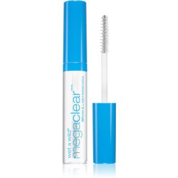 Wet n Wild Mega Clear mascara transparent pentru gene și sprâncene