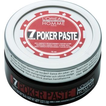 L’Oréal Professionnel Homme 7 Poker pasta pentru modelat fixare foarte puternica