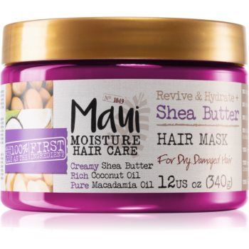 Maui Moisture Revive & Hydrate + Shea Butter masca hidratanta pentru păr uscat și deteriorat