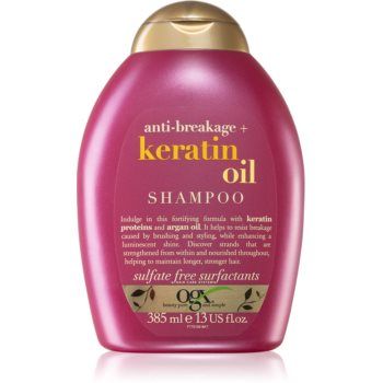 OGX Keratin Oil sampon fortifiant cu keratina si ulei de argan