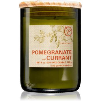 Paddywax Eco Green Pomegranate & Currant lumânare parfumată