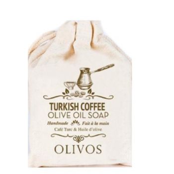 Sapun Scrub Anticelulitic cu Cafea Turceasca si Ulei de Masline Olivos, 150 g de firma original