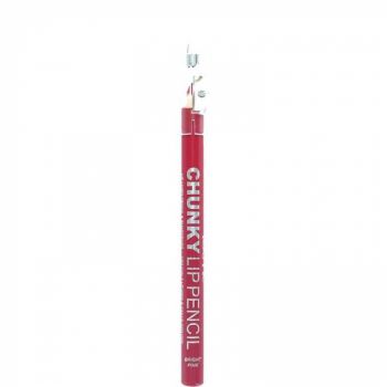 Creion De Buze Technic Chunky Lip Pencil cu ascutitoare, Bright Pink la reducere