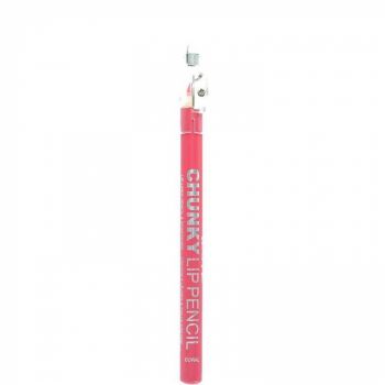 Creion De Buze Technic Chunky Lip Pencil cu ascutitoare, Coral