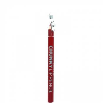 Creion De Buze Technic Chunky Lip Pencil cu ascutitoare, Dark Red ieftin