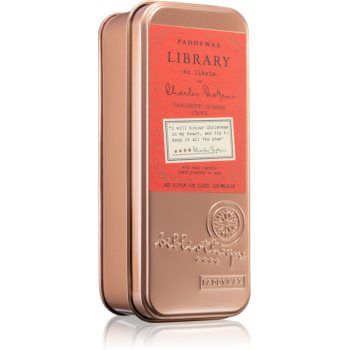Paddywax Library Charles Dickens lumânare parfumată