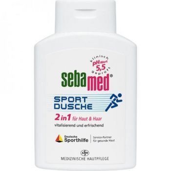 Sampon si gel de dus 2 in 1, Sebamed Sport Dusche pH 5.5, 200ml