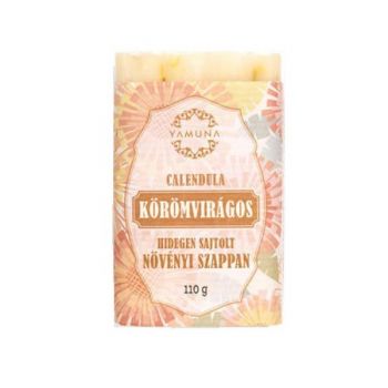 Sapun Presat la Rece cu Galbenele Yamuna, 100g Sapun Presat la Rece cu Galbenele Yamuna, 100g