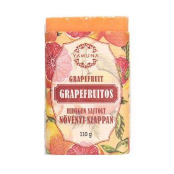 Sapun Presat la Rece cu Grapefruit Yamuna, 110g Sapun Presat la Rece cu Grapefruit Yamuna, 110g