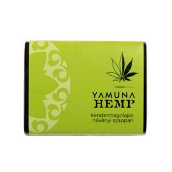 Sapun Presat la Rece cu Seminte de Canepa Yamuna, 100g Sapun Presat la Rece cu Seminte de Canepa Yamuna, 100g