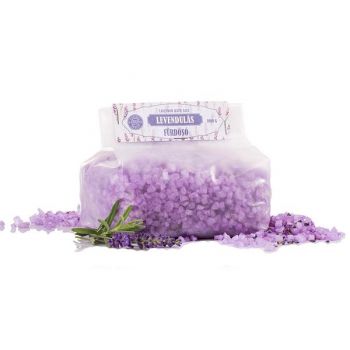 Sare de Baie cu Lavanda Yamuna, 1000g Sare de Baie cu Lavanda Yamuna, 1000g