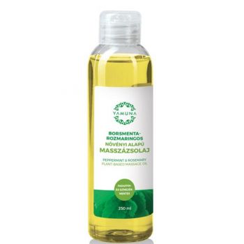 Ulei de Masaj Sport cu Menta si Rozmarin Yamuna, 250 ml