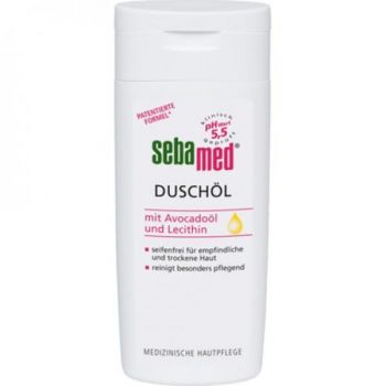 Ulei dermatologic de dus cu Ulei de Avocado si Lecitina cu pH 5.5, Sebamed , 200 ml ieftina