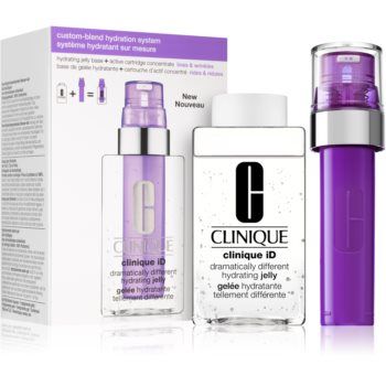 Clinique iD™ Dramatically Different™ Hydrating Jelly + Active Cartridge Concentrate for Lines & Wrin set (antirid)