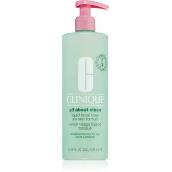 Clinique Liquid Facial Soap Oily Skin Formula săpun lichid pentru ten gras și mixt