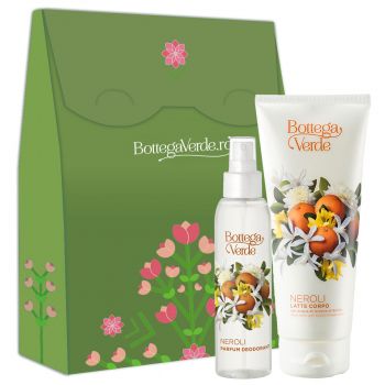 Set cadou femei ingrijire corp cu aroma de flori de portocal Neroli