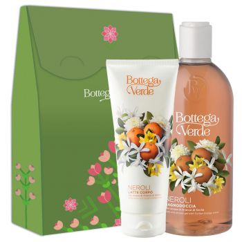 Set cadou femei ingrijire corp cu aroma de flori de portocal