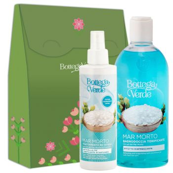 Set cadou tonifiant cu extract de saruri din Marea Moarta