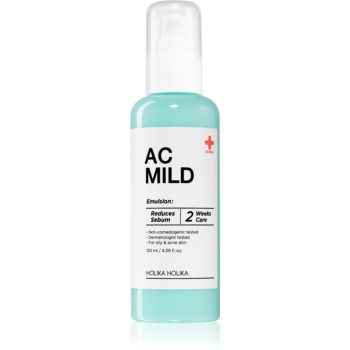 Holika Holika AC Mild Sebum Reduce emulsie facială pentru tenul gras, predispus la acnee