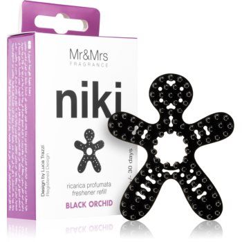 Mr & Mrs Fragrance Niki Black Orchid parfum pentru masina rezervă de firma original
