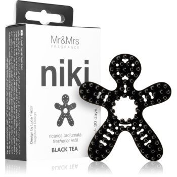 Mr & Mrs Fragrance Niki Black Tea parfum pentru masina rezervă de firma original