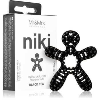 Mr & Mrs Fragrance Niki Black Tea parfum pentru masina rezervă ieftin