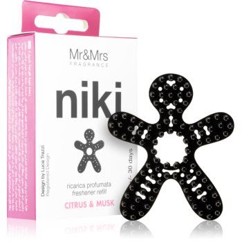 Mr & Mrs Fragrance Niki Citrus & Musk parfum pentru masina