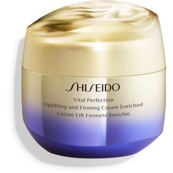 Shiseido Vital Perfection Uplifting & Firming Cream Enriched Cremă lifting pentru fermitate pentru tenul uscat