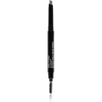 Wet n Wild Ultimate Brow creion dermatograf cu două capete pentru sprâncene cu pensula