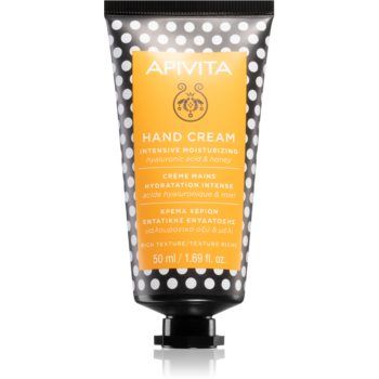 Apivita Hand Care Hand Cream Honey Rich texture crema de maini hidratanta cu miere Apivita Hand Care Hand Cream Honey Rich texture crema de maini hidratanta cu miere
