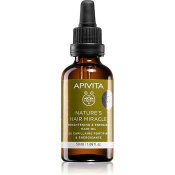 Apivita Nature's Hair Miracle Strengthening Hair Oil ulei pentru intarirea parului