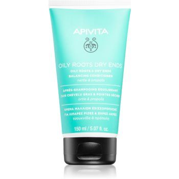 Apivita Oily Roots & Dry Ends Balancing Conditioner balsam pentru scalp gras și vârfuri uscate