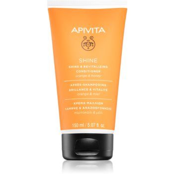Apivita Shine and Revitalizing Conditioner balsam revitalizant pentru strălucirea părului slab