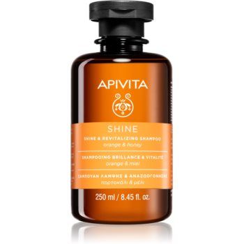 Apivita Holistic Hair Care Orange & Honey sampon revitalizant pentru intarire si stralucire ieftin