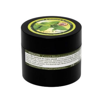 Crema de Fata si Corp Mint Leaves Herbagen, 150 g