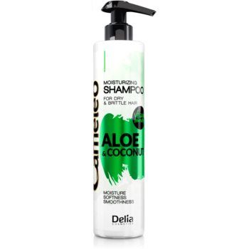Delia Cosmetics Cameleo Aloe & Coconut sampon hidratant pentru par uscat si fragil