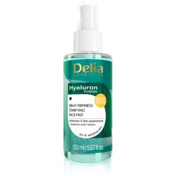 Delia Cosmetics Hyaluron Fusion ceață facială tonică cu efect de întărire