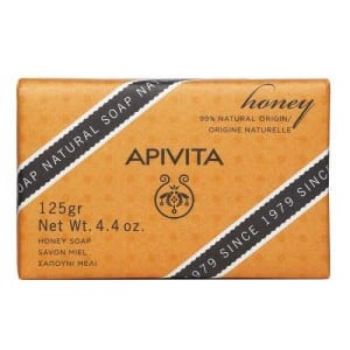 Sapun natural cu miere si lavanda, Apivita, 125g ieftin