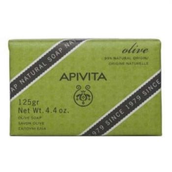 Sapun natural cu ulei de masline, Apivita, 125g ieftin