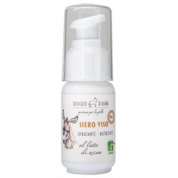 Serum Facial Hidratant si Regenerant cu Lapte de Magarita Bio La Dispensa, 30 ml